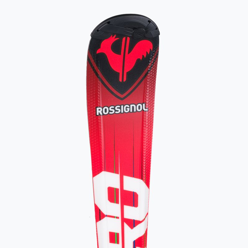 Children's downhill skis Rossignol Hero 130-150 + XP7 red 8