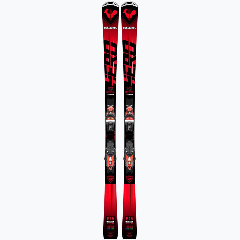 Downhill skis Rossignol Hero Elite MT TT Cam K + NX12 red 10