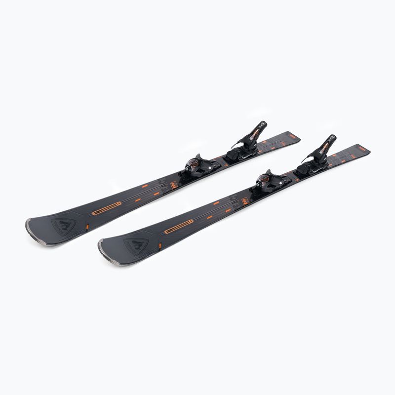 Downhill skis Rossignol React 10 TI K + SPX12 cooper 4