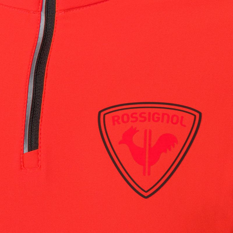 Men's ski sweatshirt Rossignol Classique Hero 1/2 Zip red 3