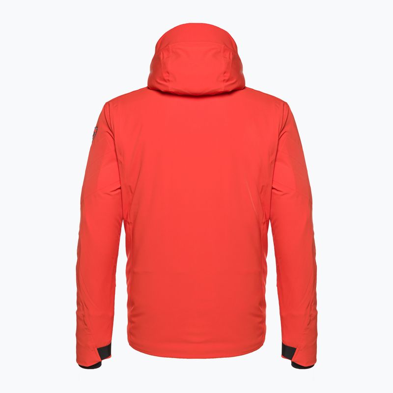 Men's ski jacket Rossignol Course orange 5