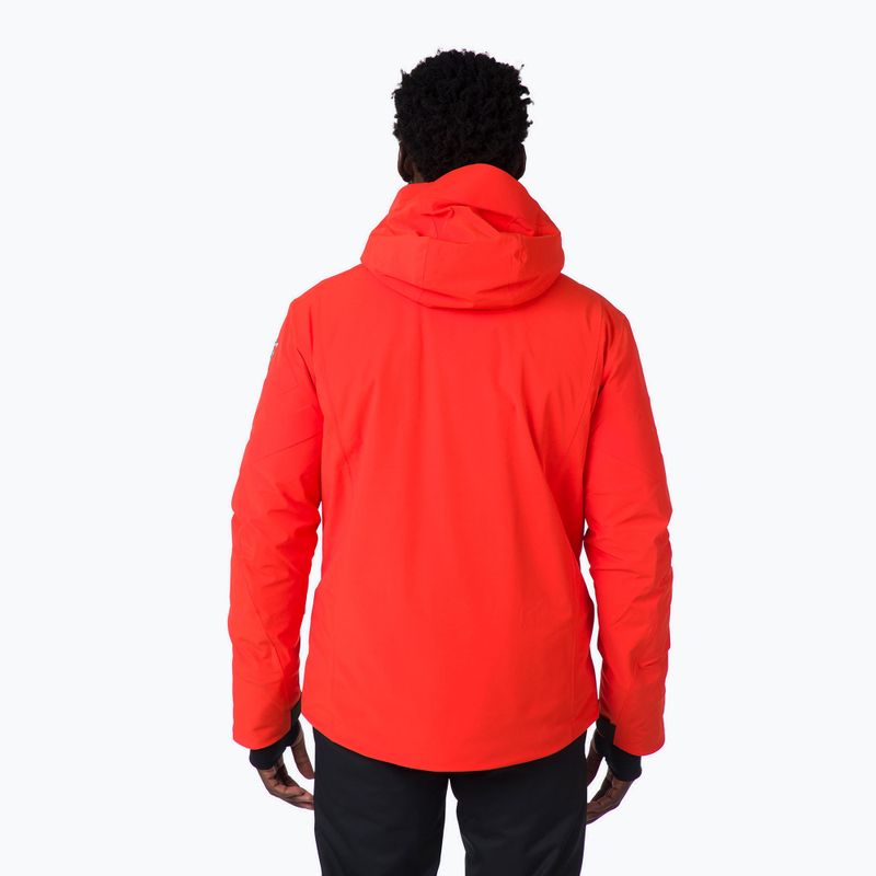 Men's ski jacket Rossignol Course orange 2