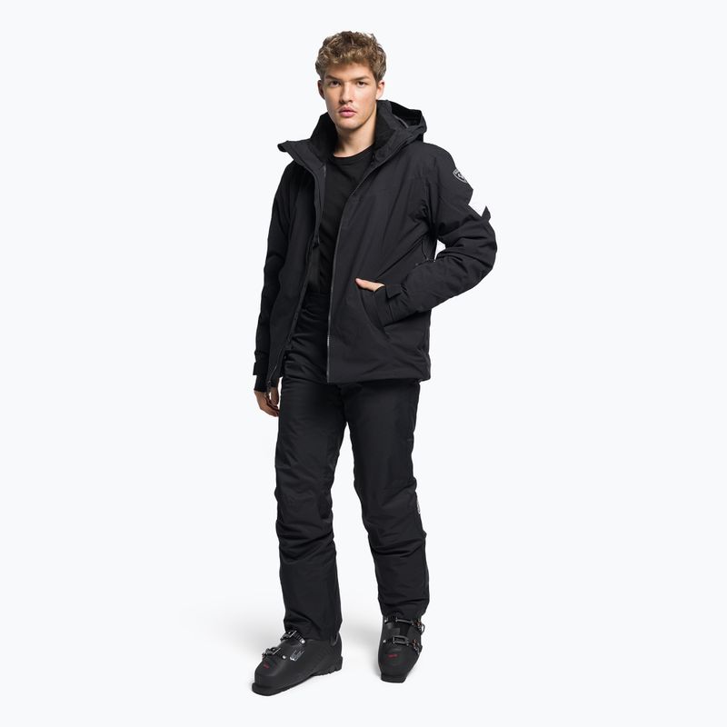Men's ski jacket Rossignol Controle black/white 2