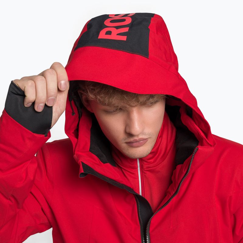 Men's ski jacket Rossignol Controle red 8