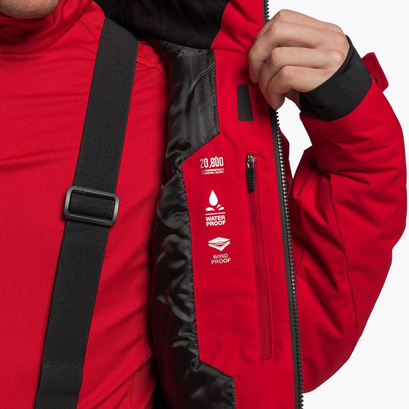 Men's ski jacket Rossignol Controle red 11