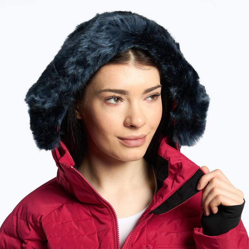 Women's ski jacket Rossignol Rapide Pearly red 4