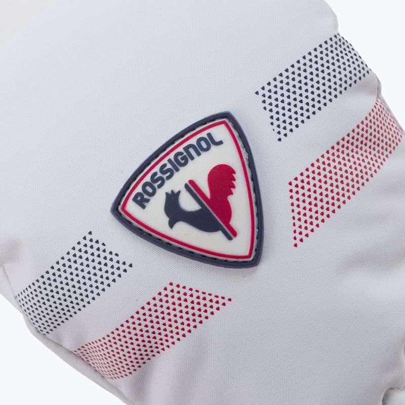 Children's ski gloves Rossignol Roc Impr M white 4