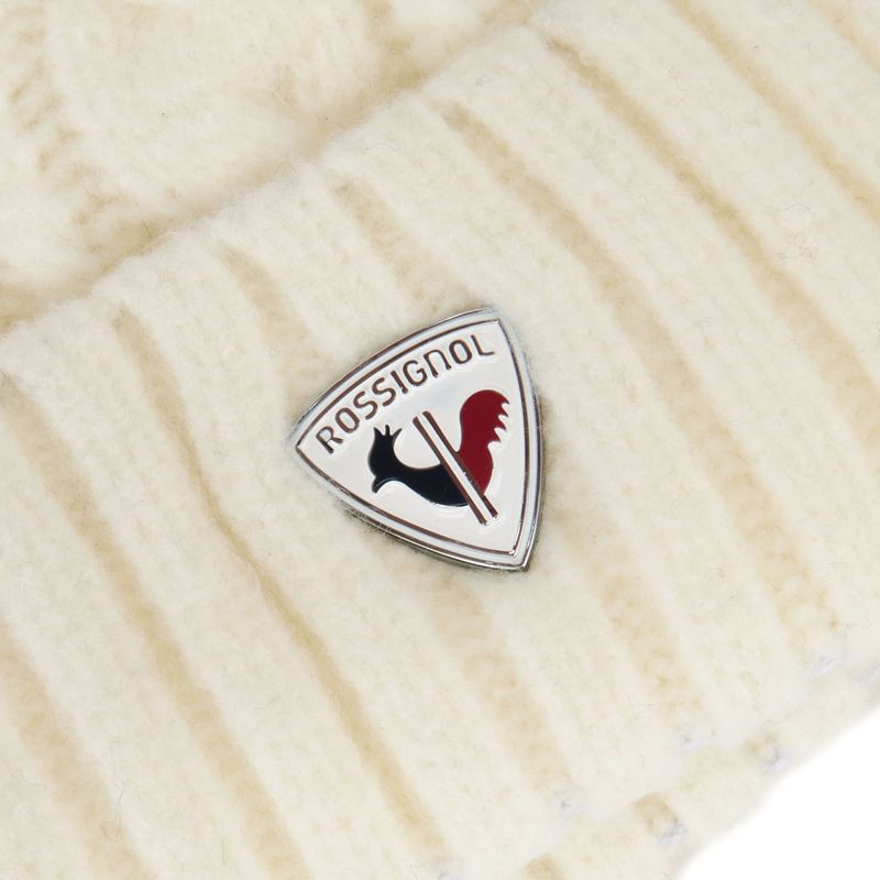 Women's winter beanie Rossignol Naya white 3