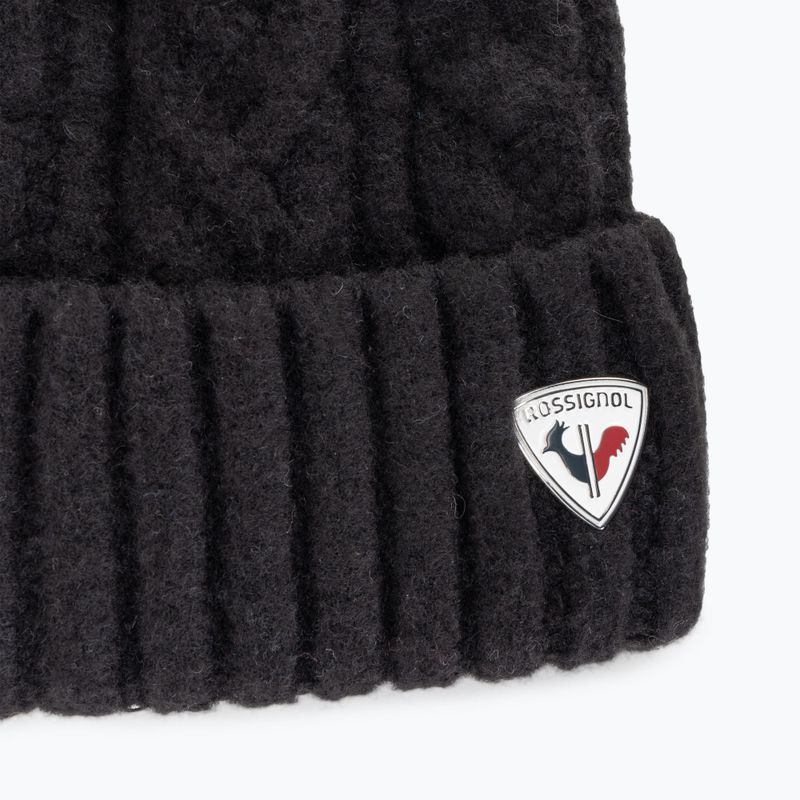 Women's winter beanie Rossignol Naya black 3