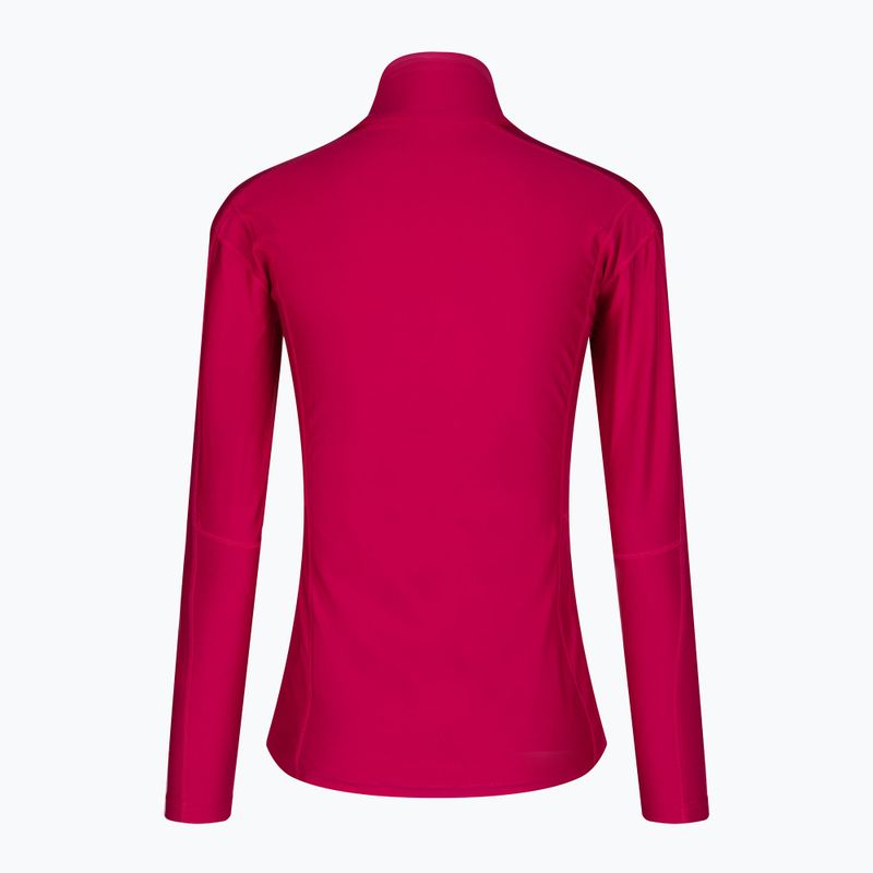 Ladies' thermal sweatshirt Rossignol Classique 1/2 Zip red 4