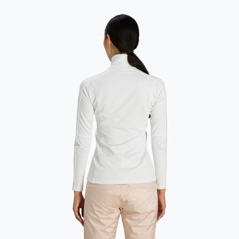 Ladies' thermal sweatshirt Rossignol Classique 1/2 Zip white 2