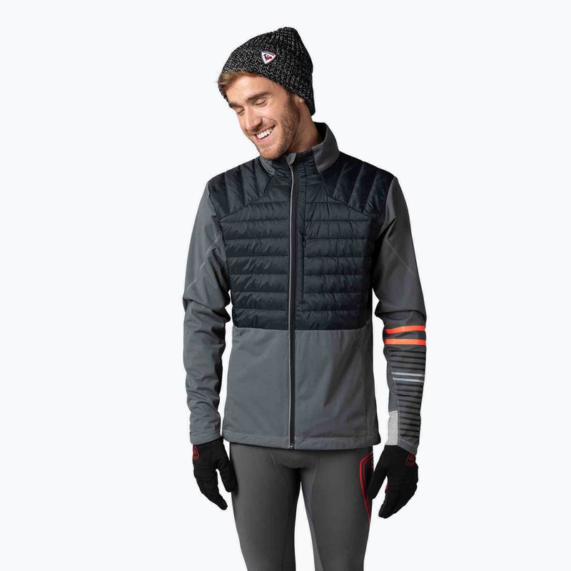 Rossignol Poursuite Warm onyx grey men's hybrid jacket