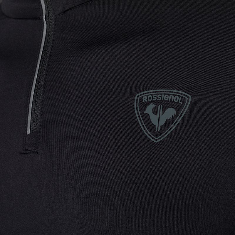 Men's thermal active sweatshirt Rossignol Classique 1/2 Zip black 8
