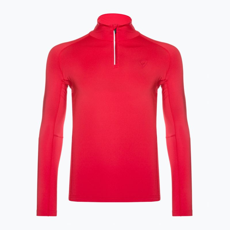 Men's thermal active sweatshirt Rossignol Classique 1/2 Zip sports red 6