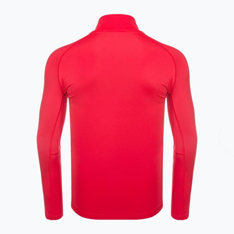 Men's thermal active sweatshirt Rossignol Classique 1/2 Zip sports red 7