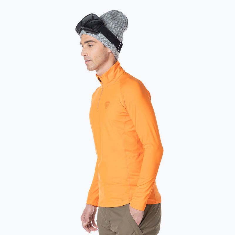 Men's thermal active sweatshirt Rossignol Classique 1/2 Zip signal 4