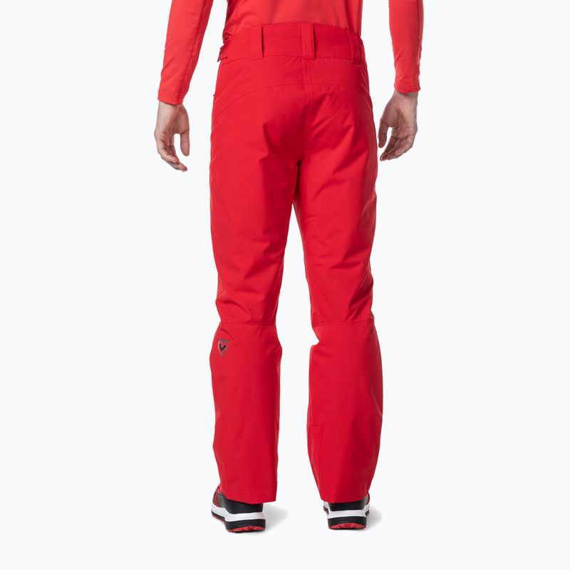 Men's ski trousers Rossignol Siz sports red 2