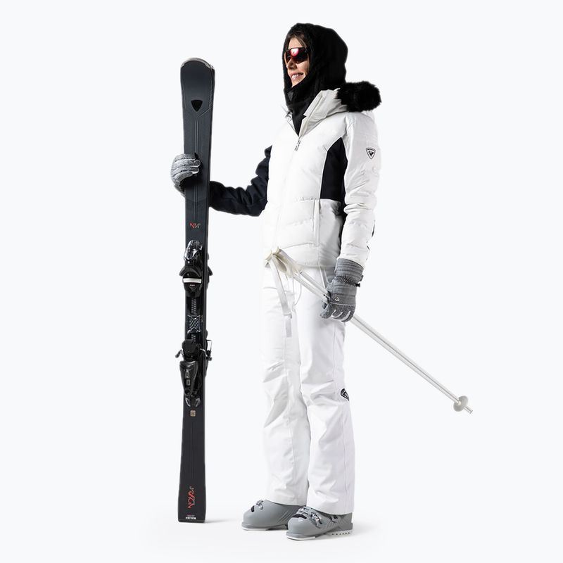 Women's ski jacket Rossignol Depart white 2