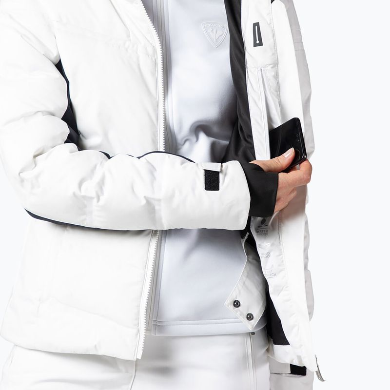 Women's ski jacket Rossignol Depart white 9