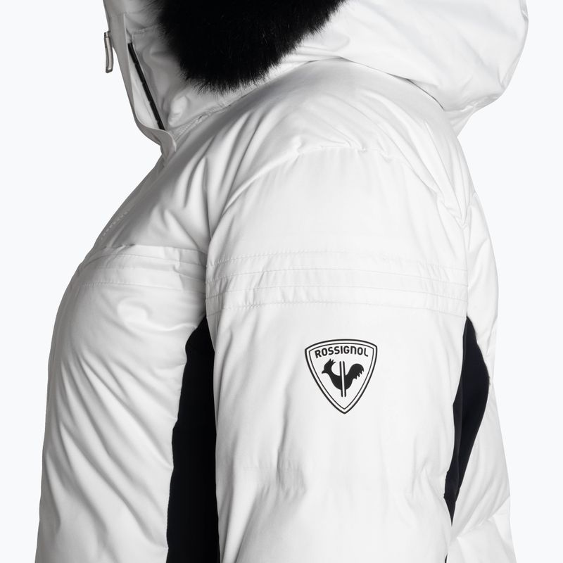 Women's ski jacket Rossignol Depart white 16