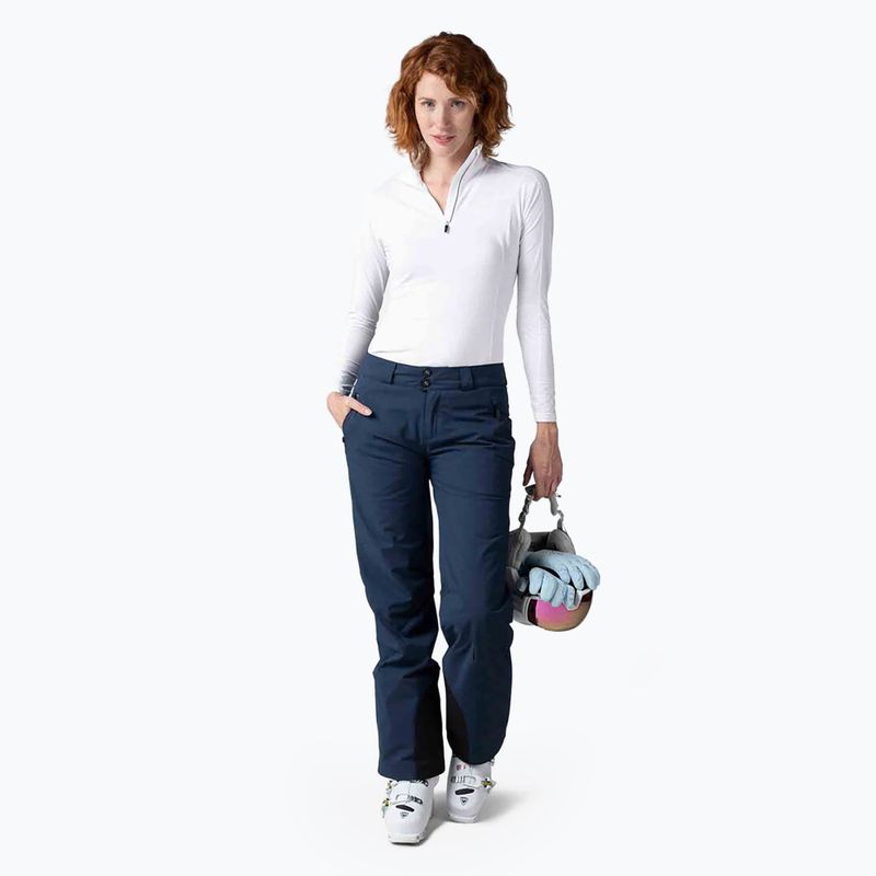 Women's thermal active sweatshirt Rossignol Classique 1/2 Zip white 5