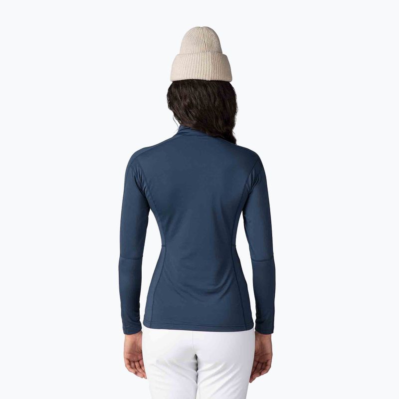 Women's thermal active sweatshirt Rossignol Classique 1/2 Zip dark navy 2