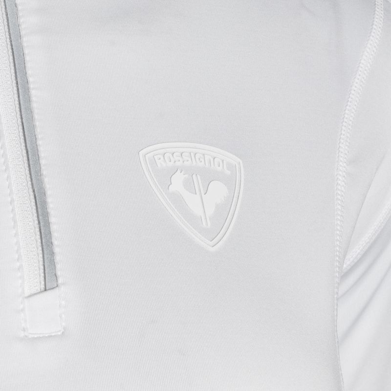 Women's thermal active sweatshirt Rossignol Classique 1/2 Zip white 9