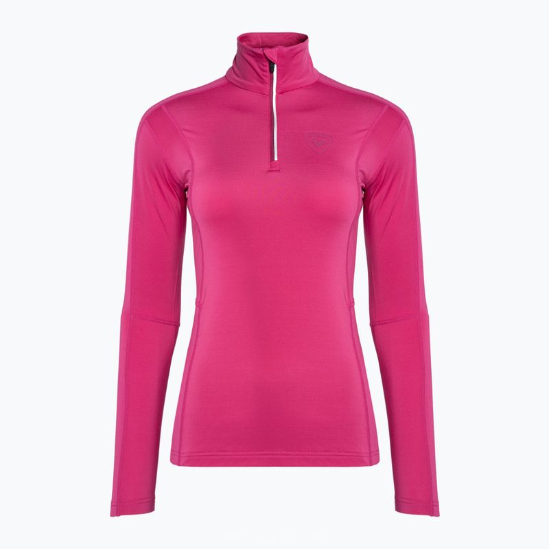 Women's thermal active sweatshirt Rossignol Classique 1/2 Zip orchid pink 6