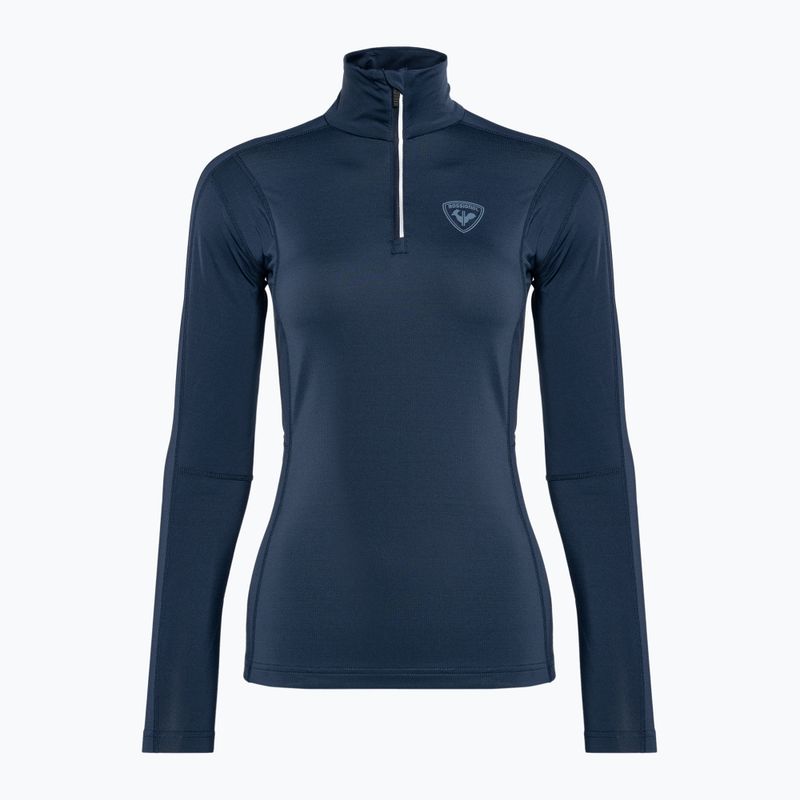 Women's Rossignol Classique 1/2 Zip thermal sweatshirt dark navy 7