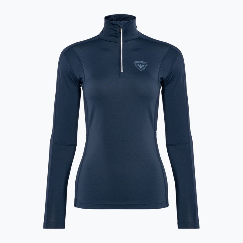 Women's thermal active sweatshirt Rossignol Classique 1/2 Zip dark navy 7