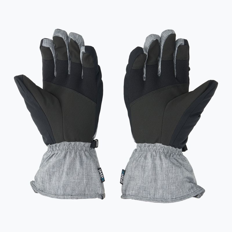 Men's Rossignol Tech Impr heather grey ski gloves 2