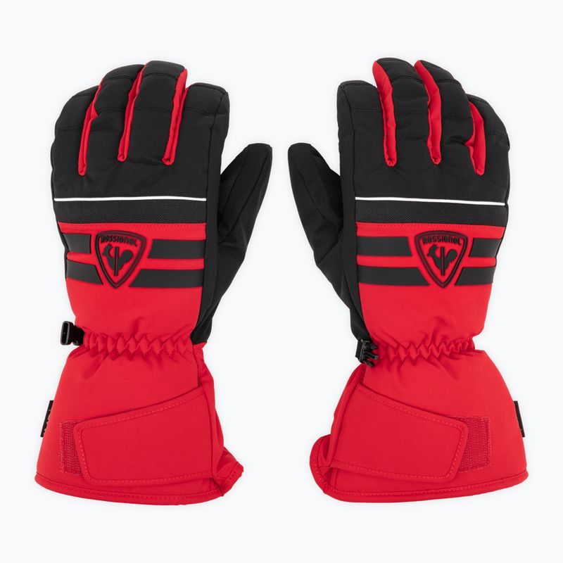 Men's ski glove Rossignol Tech Impr sports red 3