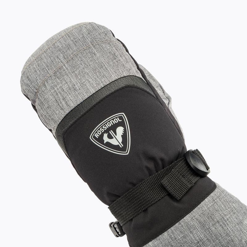 Men's Rossignol Type Impr M heather grey ski glove 4
