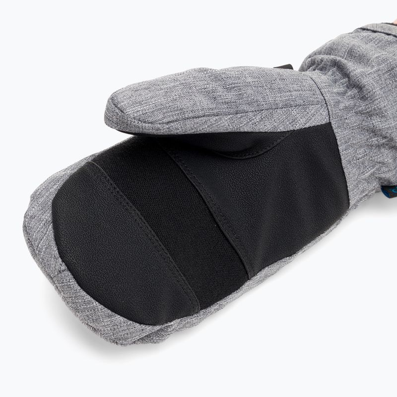 Rossignol Jr Roc Impr M heather grey children's ski gloves 4