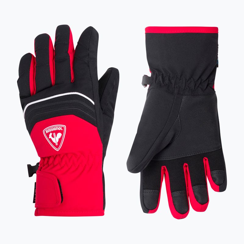 Rossignol Jr Tech Impr G sports red children's ski glove