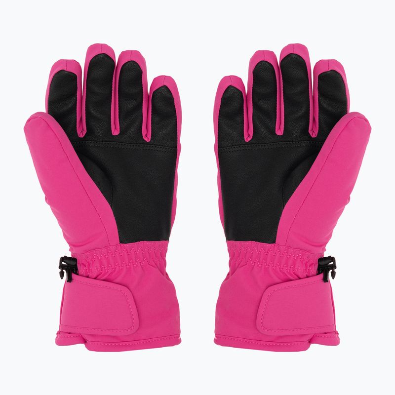 Rossignol Jr Rooster G orchid pink children's ski glove 2