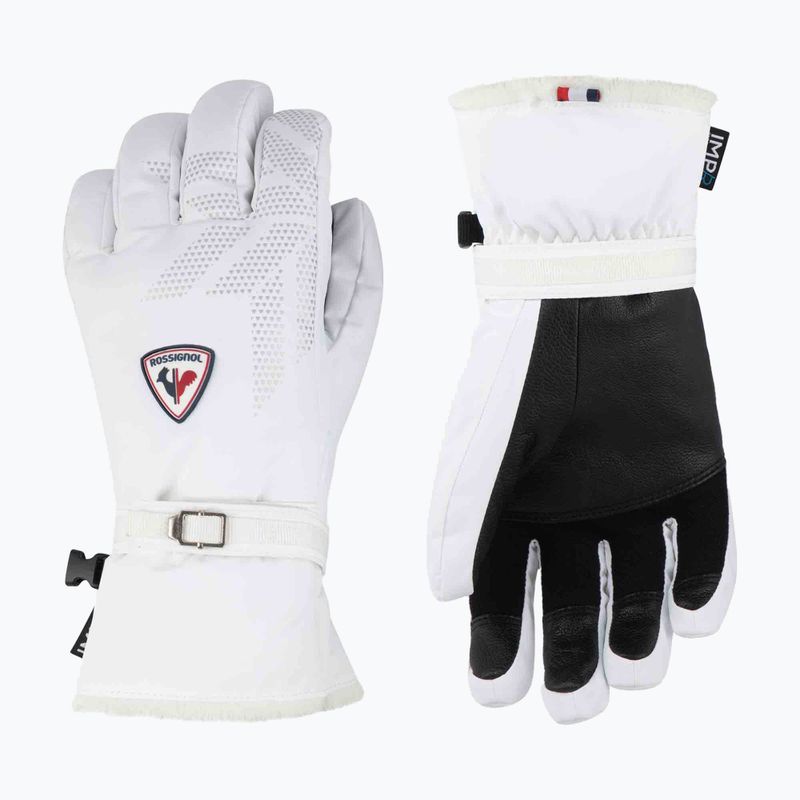 Women's ski glove Rossignol Romy Impr G white 5