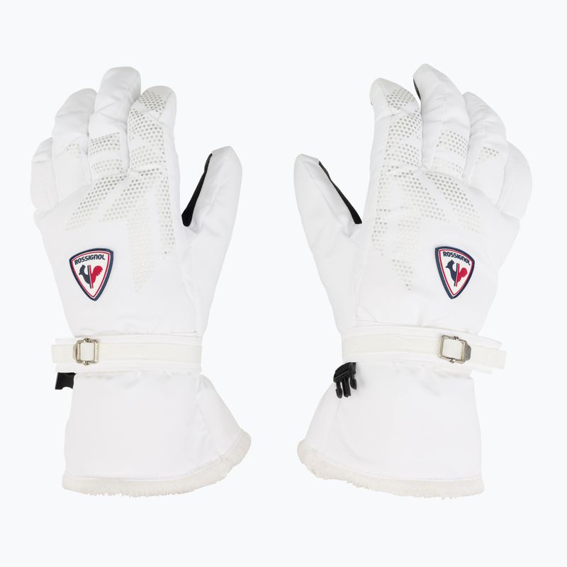 Women's ski glove Rossignol Romy Impr G white 3