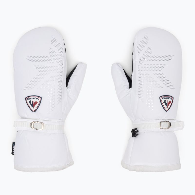 Women's ski glove Rossignol Romy Impr M white 3