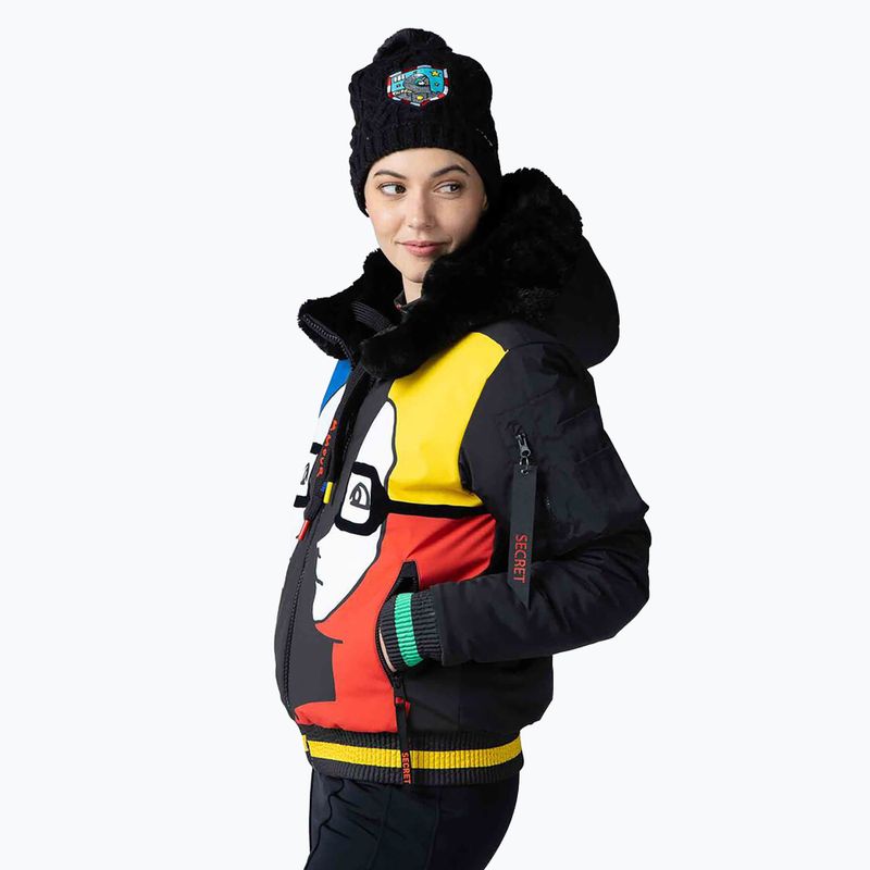 Women's ski jacket Rossignol Space Bomber black 3