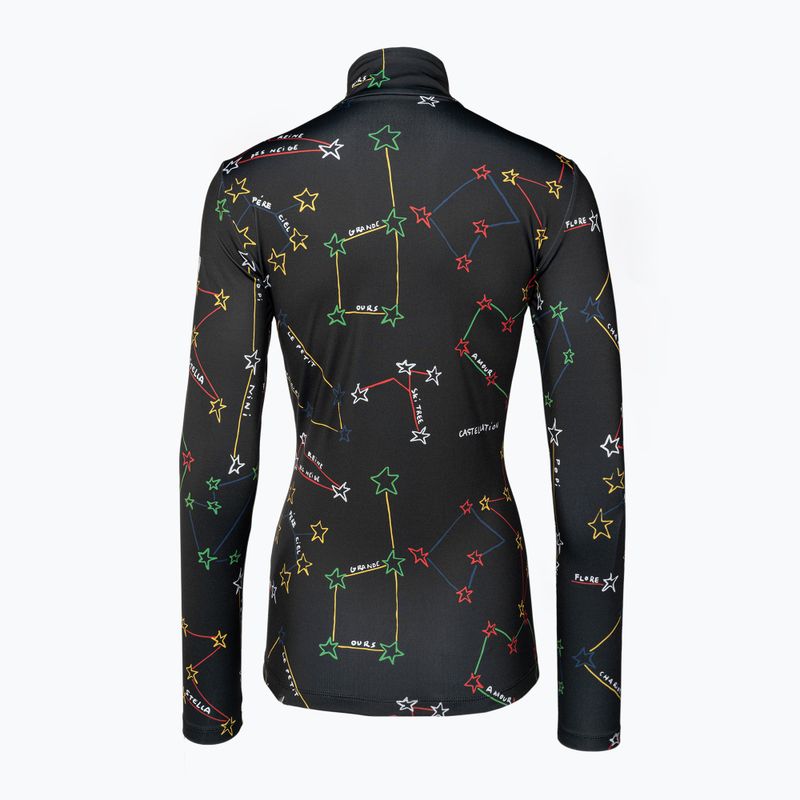 Women's thermal active sweatshirt Rossignol Booster 1/2 Zip Top 100 black 8