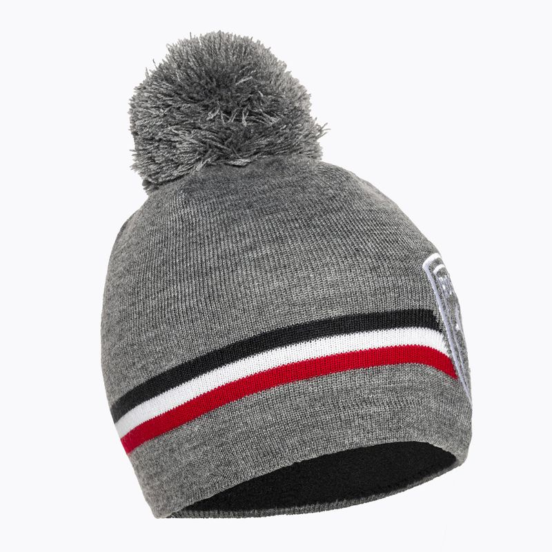 Men's Rossignol Rooster Pompon winter cap heather grey