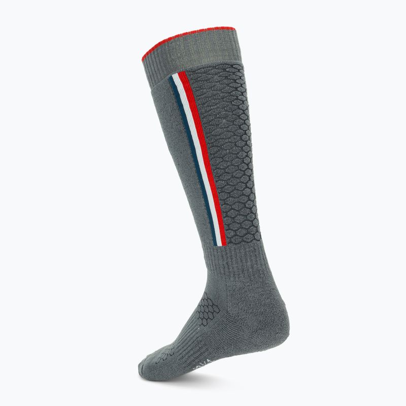 Men's ski socks Rossignol Strato heather grey 2