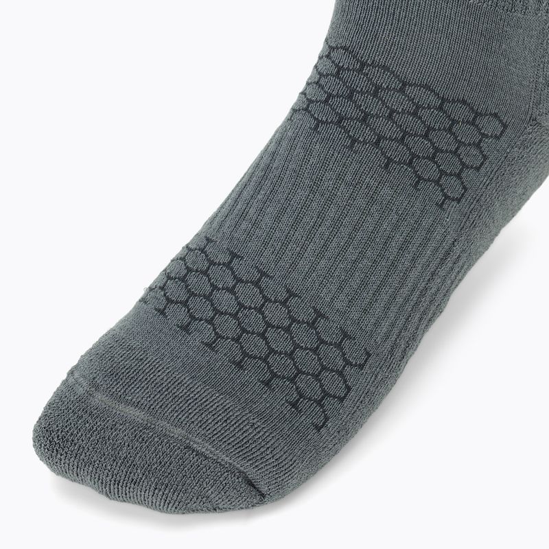 Men's ski socks Rossignol Strato heather grey 3