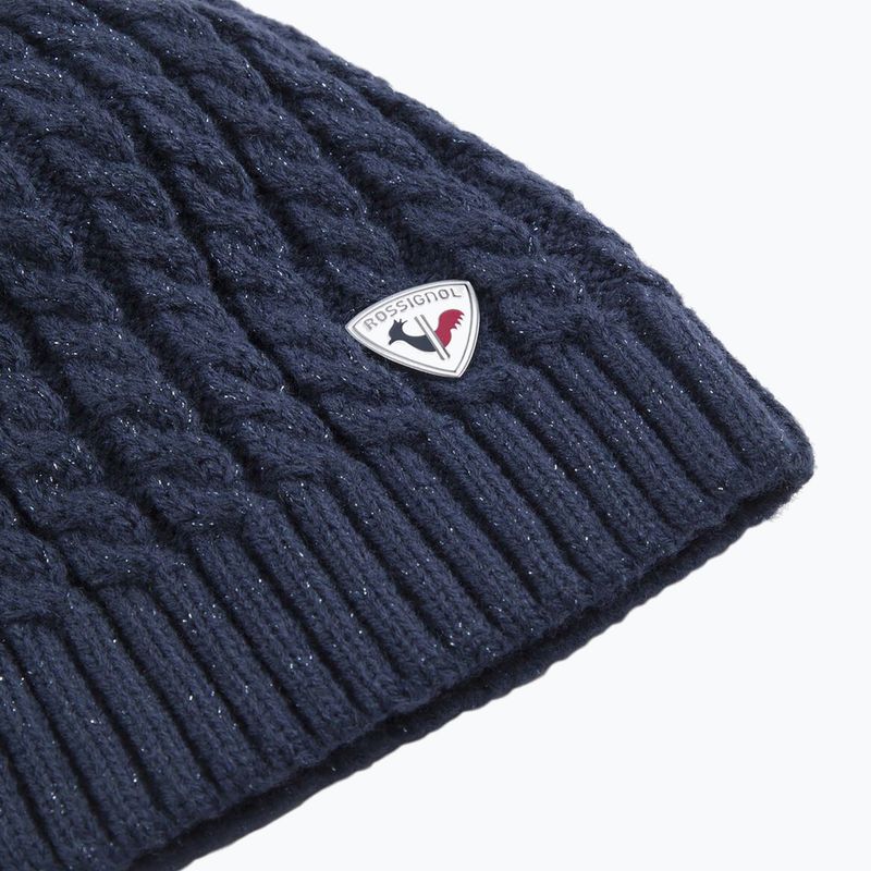 Women's winter hat Rossignol Kitsi dark navy 2