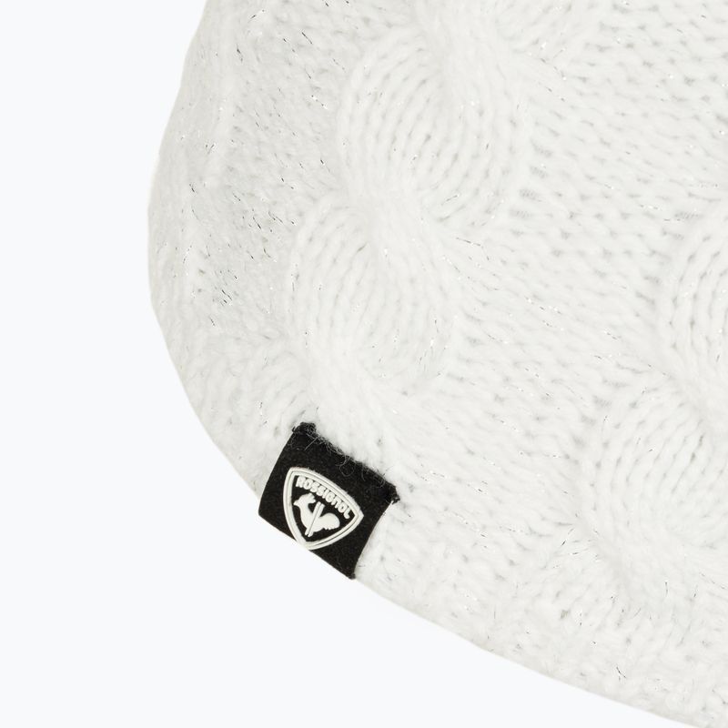 Rossignol L3 Jr children's winter cap Ruby white 4