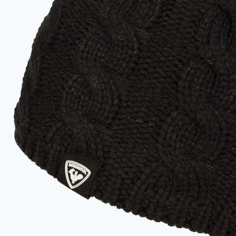 Rossignol L3 Jr children's winter cap Ruby black 4