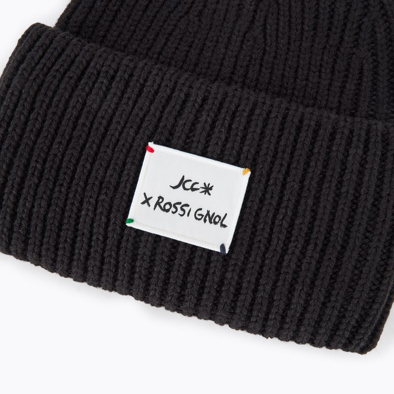 Women's winter beanie Rossignol Stellar black 3