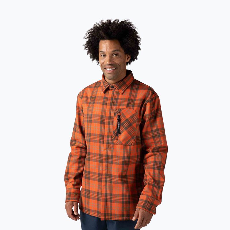 Men's Rossignol Flannel Shirt tan