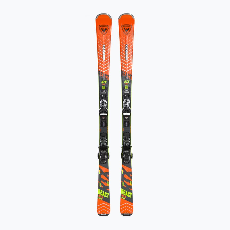 Rossignol React RTX + Xpress 10 GW downhill skis